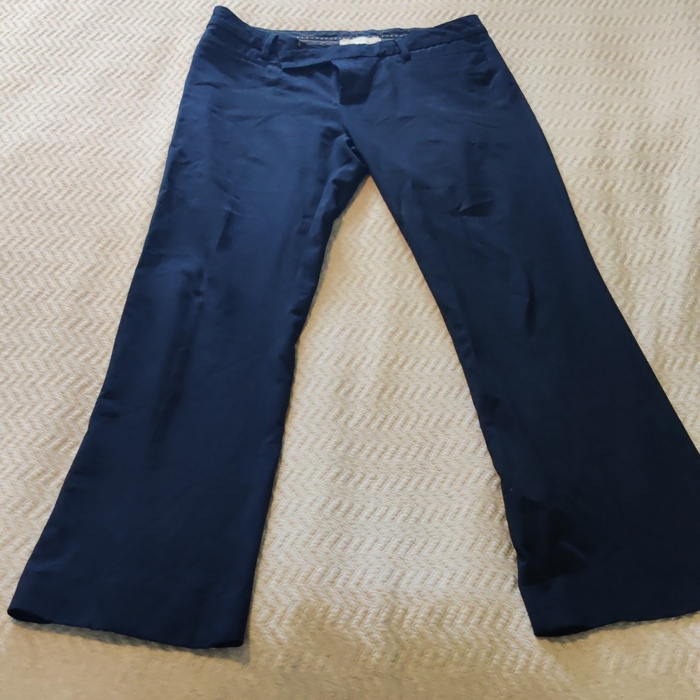 Gap Modern Boot Cut Navy Dress Pants Set Of Two Size 2A